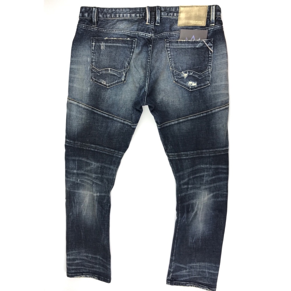 🔴SOLD Cult of Individuality Mens Rocker Moto Jean - Picture 4 of 8